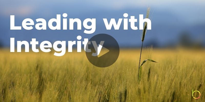 Leading with Integrity